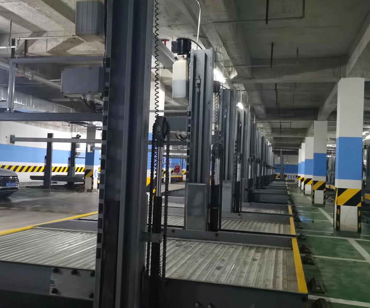 PSH左右橫移機械式停車設備過規劃