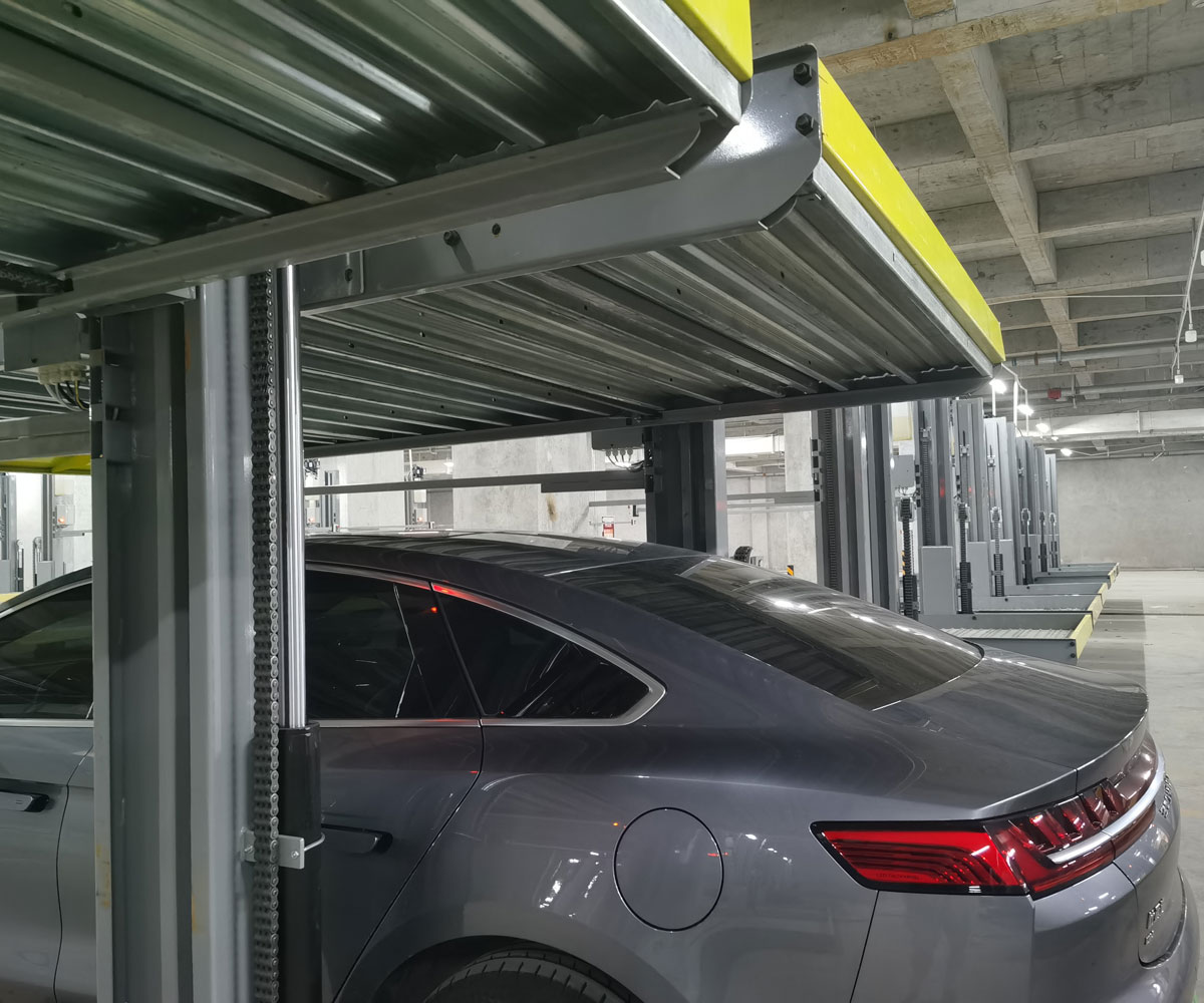 四柱簡易式立體車庫停車設備價格