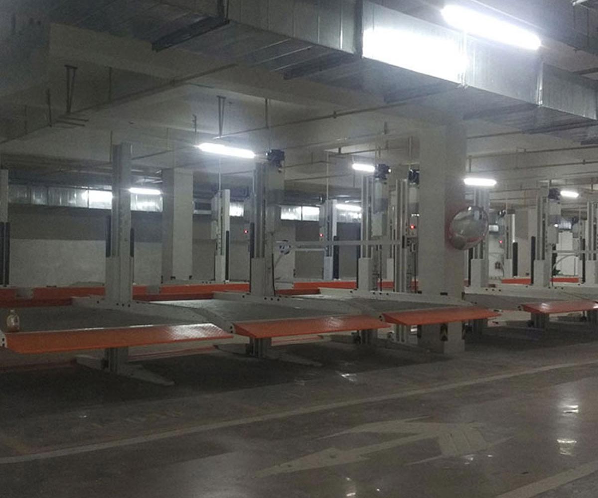 2層簡易升降類機械式停車設備過規劃