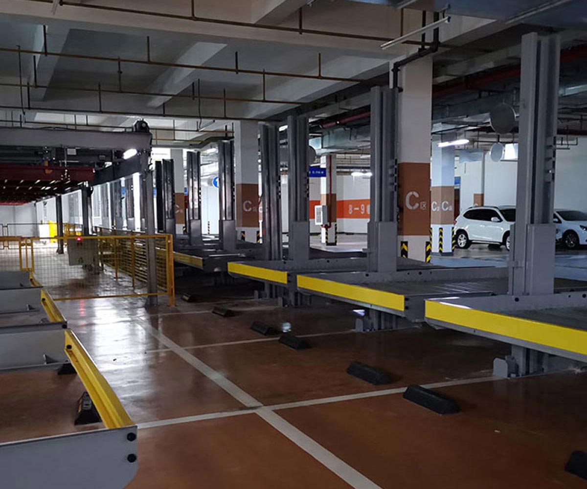 雙柱簡易式立體車庫停車設備短租