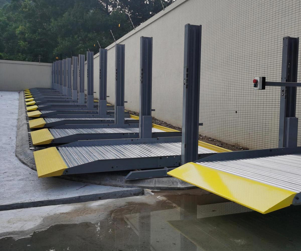 上下升降機械式立體停車設備拆除