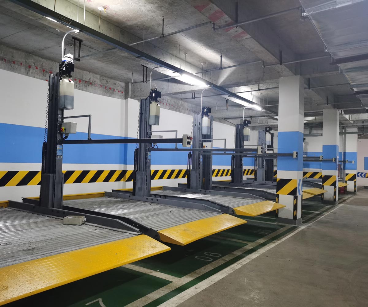 小區家用升降式機械式立體車庫