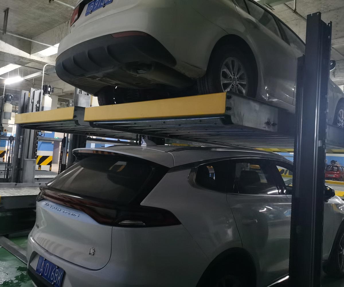 地下室二層簡易升降機械停車設(shè)備 地下室二層簡易升降機械停車設(shè)備